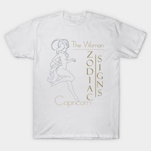 The woman Capricorn T-Shirt